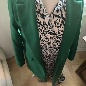 New Look Green Trench Coat